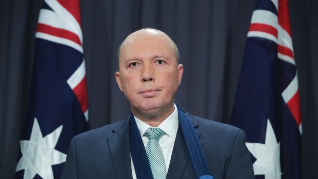 Home Affairs Minister Peter Dutton accused Labor leader Bill Shorten of ignoring top-level security briefings.