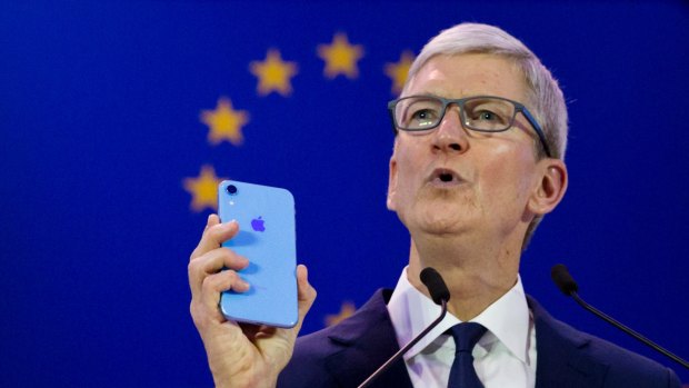 Apple CEO Tim Cook is hopeful US-China trade tensions will ease soon. 