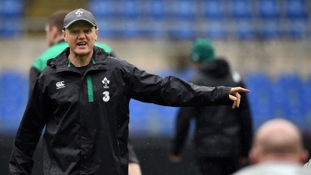On the rise: Joe Schmidt has taken Ireland to No.2 in the world.