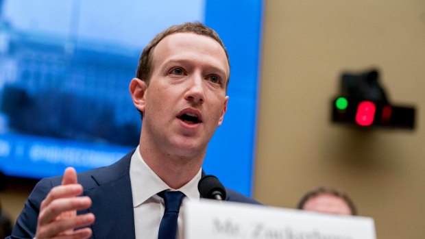 Not just women ... Facebook founder Mark Zuckerberg has taken to wearing a suit when fronting government hearings.