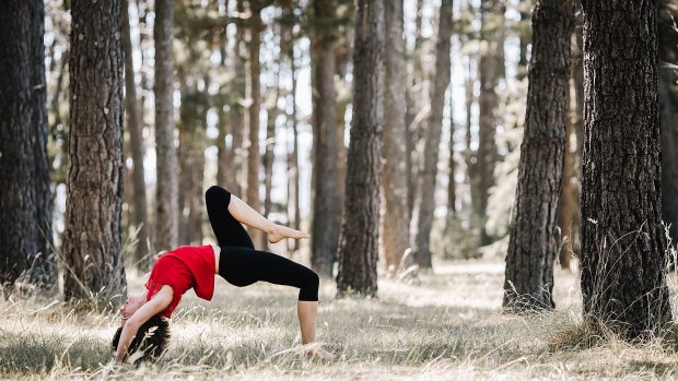 Forest Yoga is on this weekend in Kaleen.