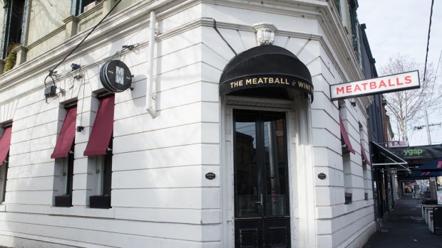 The Meatball and Wine Bar in Richmond. 