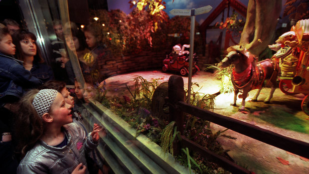 The Myer Christmas windows have brought joy to children - and their parents - for decades.