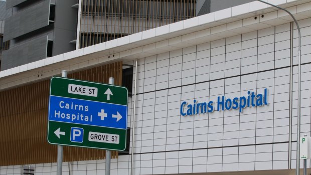The tourist was taken to Cairns Hospital where he was moved to intensive care.