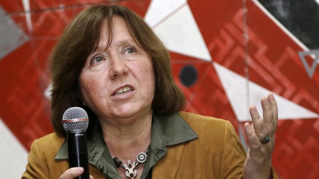 Nobel Prize winner and author Svetlana Alexievich has called for the Belarus President to step aside.