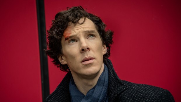 Maudlin: Benedict Cumberbatch in the BBC series Sherlock.