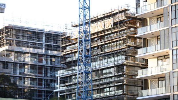 Apartments now make up 46 per cent of all new homes.
