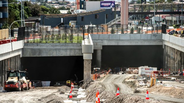 The government sold a 51 per cent stake in WestConnex to a Transurban-led consortium several months ago.