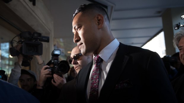 Former Wallaby Israel Folau settled an unlawful dismissal case with Rugby Australia last year over religiously motivated social media posts.