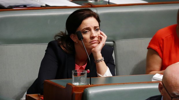 Under investigation: Labor MP Emma Husar in Parliament.