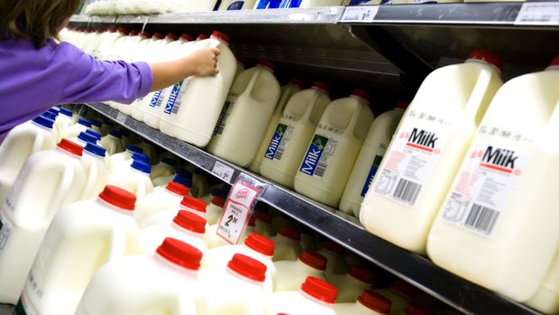 The industry has called for a 10c a litre milk levy to help support farmers.