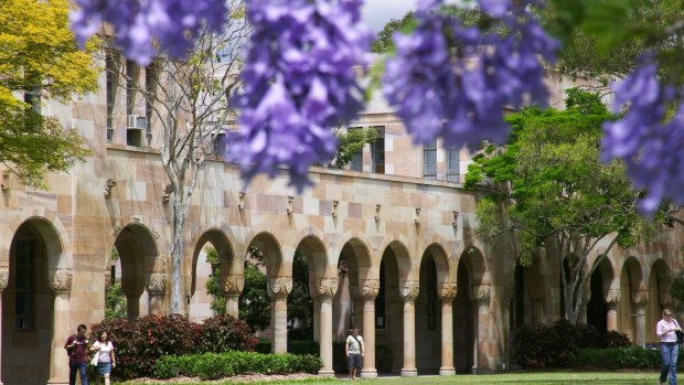 A University of Queensland course was developed "in partnership" with the university's Confucius Institute.