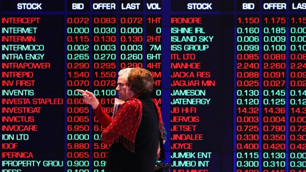 Australian shares pushed to a new nine-month high on Wednesday. 