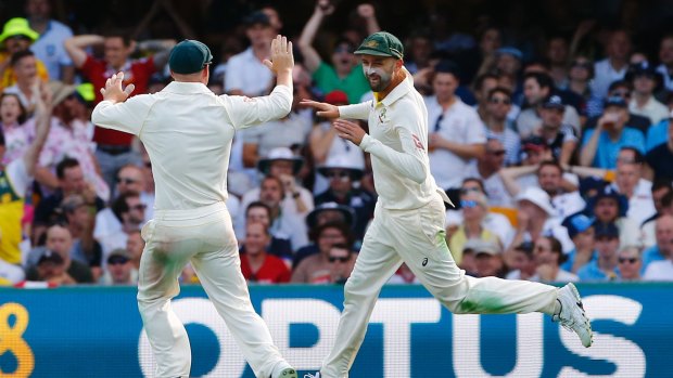 Day one of the Ashes Test at The Gabba in Brisbane in 2017.