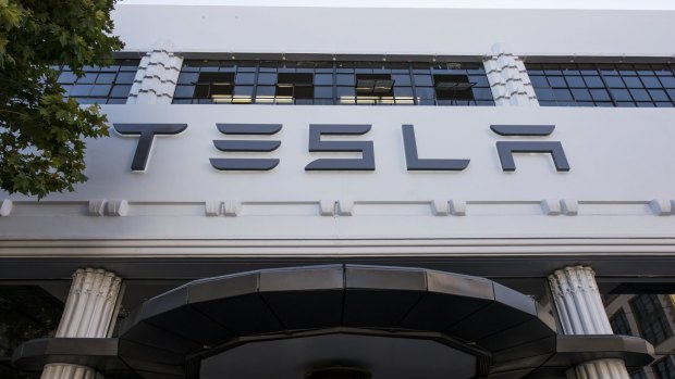 Tesla shares have slumped 30 per cent in 2019. 