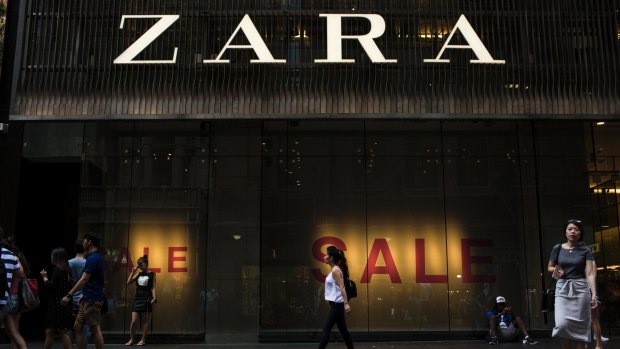 Fast fashion giant Zara has outlined a number of cost cutting measures to keep itself going in the Australian market.