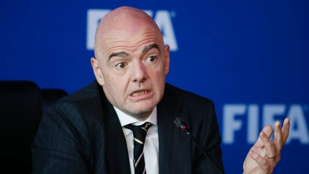 FIFA president Gianni Infantino said he had tried to do his work honestly.