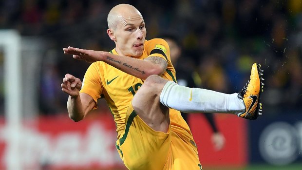Hopeful: Aaron Mooy will be given every chance to prove he can play some part in the tournament.