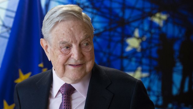 Billionaire George Soros.