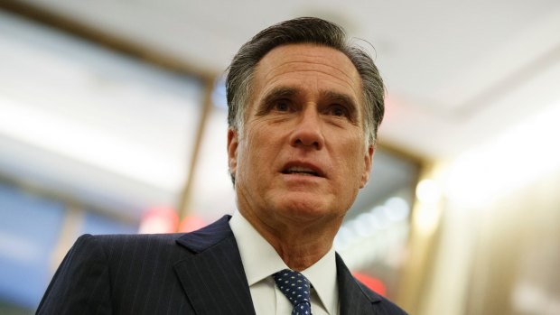 US Senator Mitt Romney.