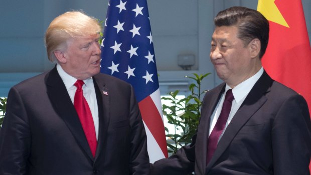 US President Donald Trump and Chinese President Xi Jinping.