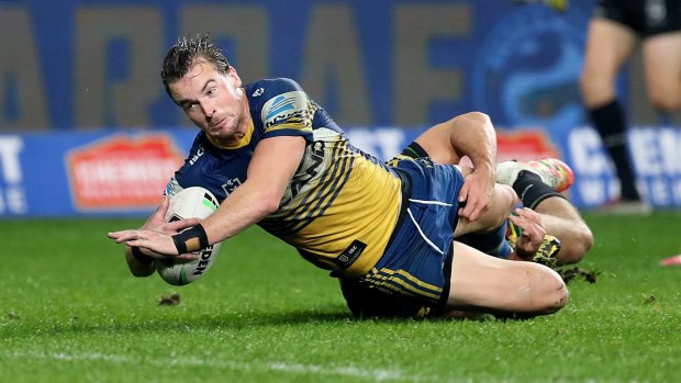 Clint Gutherson and the Eels face the Roosters in the match of the season so far on Saturday night.