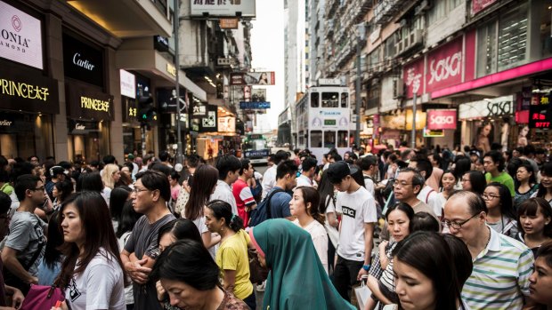 The Causeway Bay shopping district in Hong Kong is the most expensive in the world to rent a space. 