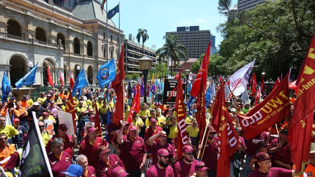 Almost 12,000 people joined Queensland unions in 2017-18,