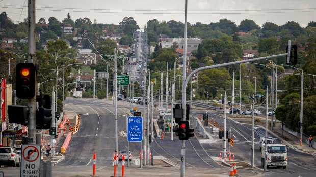Level crossings have been removed from many Melbourne streets, starting with Bourke Road in Glen Iris. 