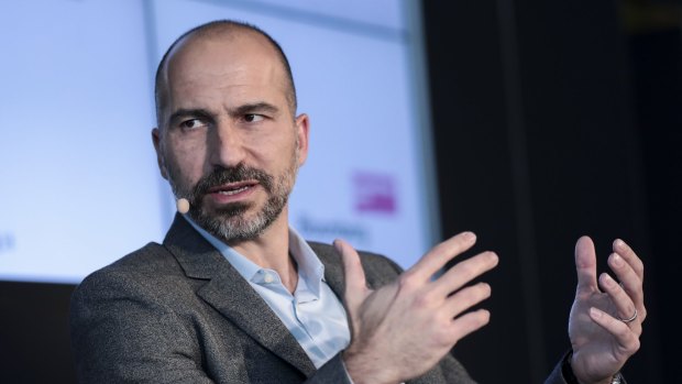 Uber chief Dara Khosrowshahi.