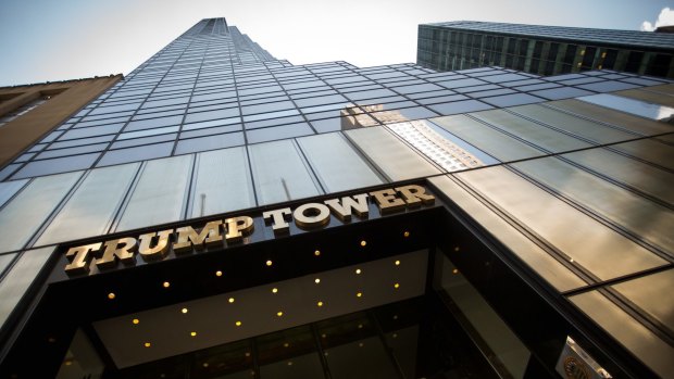 Trump Tower in New York.