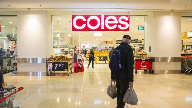 Coles has beaten analyst expectations to grow sales in its first quarter.