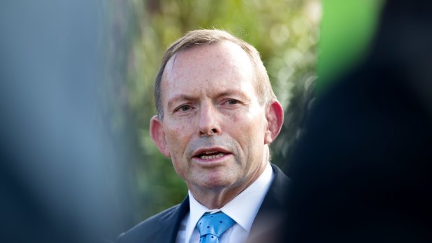 Former prime minister Tony Abbott said his predecessor Bob Hawke had "a Labor heart but a Liberal head".