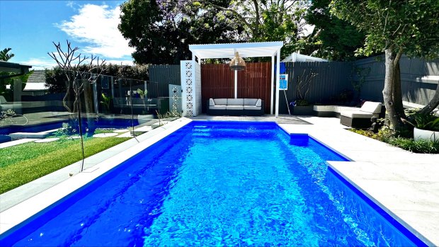 Gregory Pools specialises in fibreglass pool shells which are cheaper to build and quicker to install.