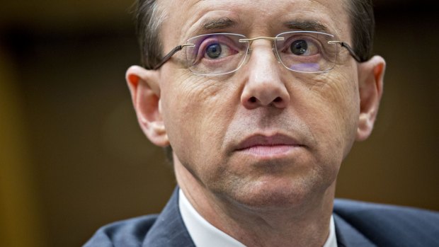 Back In December, Rosenstein said that Mueller's investigation would be "handled appropriately" no matter who is overseeing it.