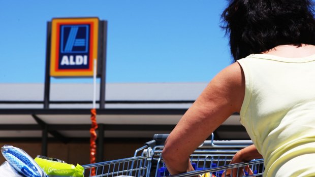Aldi had sales of $9.2 billion last year, meaning it had a 10 per cent stake of the Australian grocery market. 