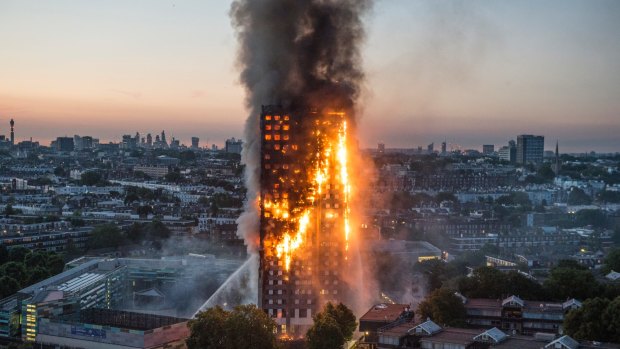 London's Grenfell tower, which burned in 2017 killing 72 people, was covered in the same combustible cladding as Lacrosse, and many other Melbourne towers.