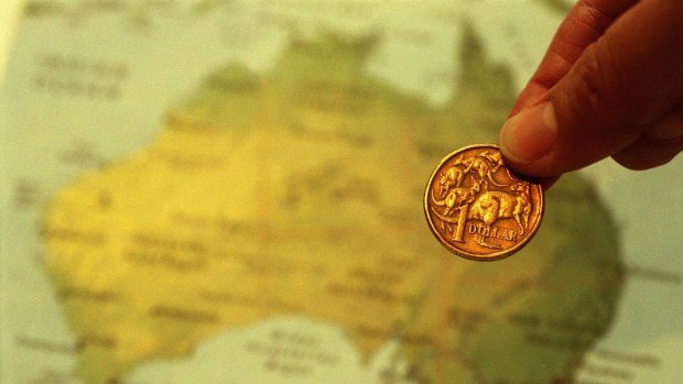 The Australian dollar fell as low as 70.66 US cents overnight. 