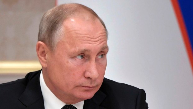 Former Soviet spy, now Russian President Vladimir Putin.