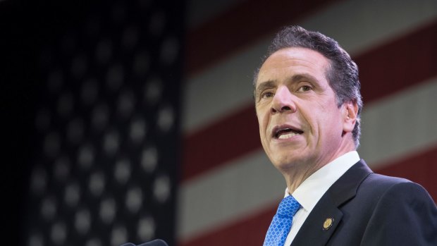 New York Governor Andrew Cuomo: calling up the National Guard.