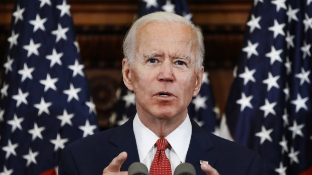 Democratic presidential candidate, former Vice President Joe Biden.
