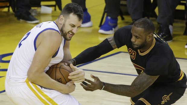 Circus: Andrew Bogut, in action during the 2016 NBA Finals, knows what to expect against Toronto.