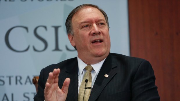 In a speech in April, Mike Pompeo, then CIA director, described WikiLeaks as a  "hostile intelligence agency."