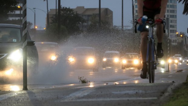Authorities have warned motorists to look out for each other in the wet conditions.