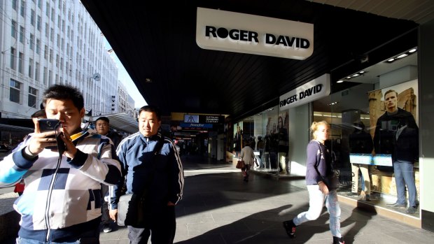 All Roger David stores will close before Christmas. 