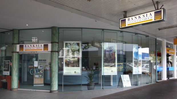 Collapsed financial group Banksia 