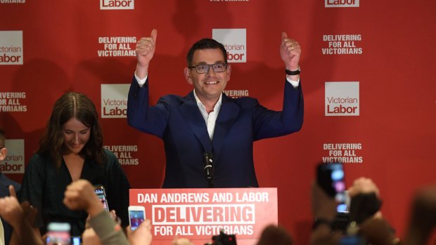 Premier Daniel Andrews' Labor Party was returned to power in Victoria with an increased majority.
