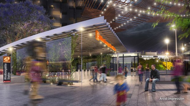 The proposed Woolloongabba Cross River Rail station.