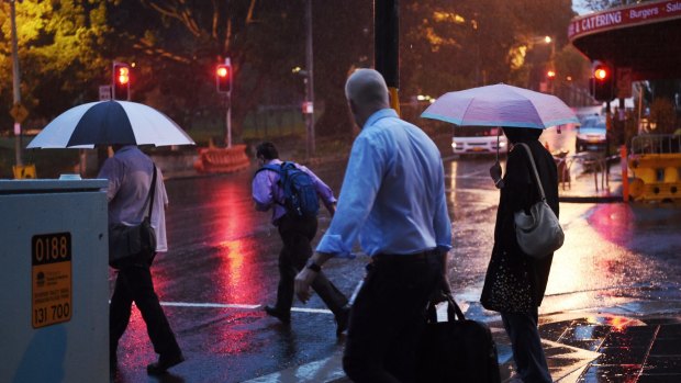 The wet weather is expected to hit Perth on Wednesday afternoon 