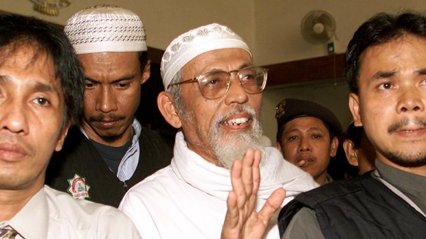 Abu Bakar Bashir in 2002.